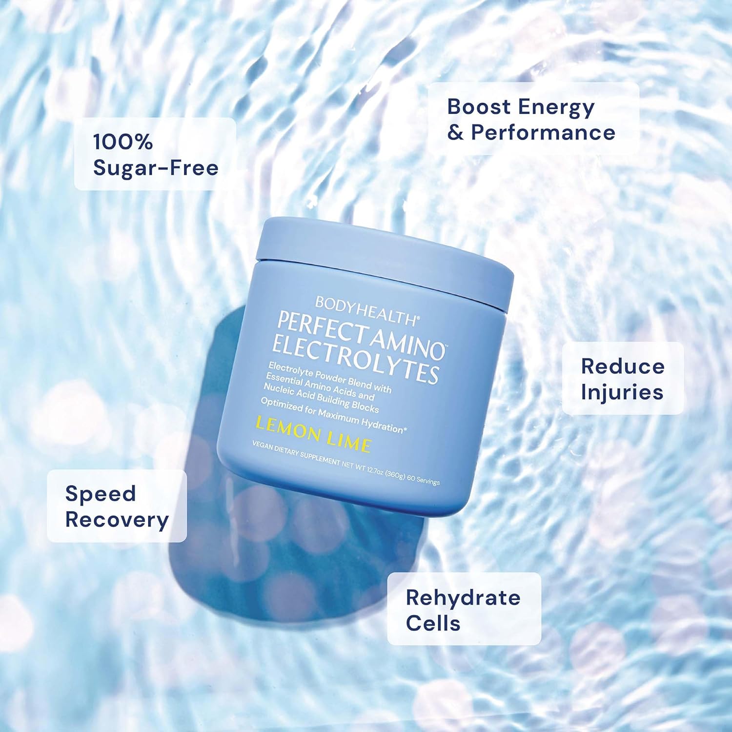 bodyhealth perfectamino electrolyte powder no sugar, hydration fasting keto zero sugar electrolytes drink mix with trace minerals lemon lime 30 servings bodyhealth perfectamino electrolyte powder no sugar, hydration fasting keto zero sugar electrolytes drink mix with trace minerals lemon lime 30 servings