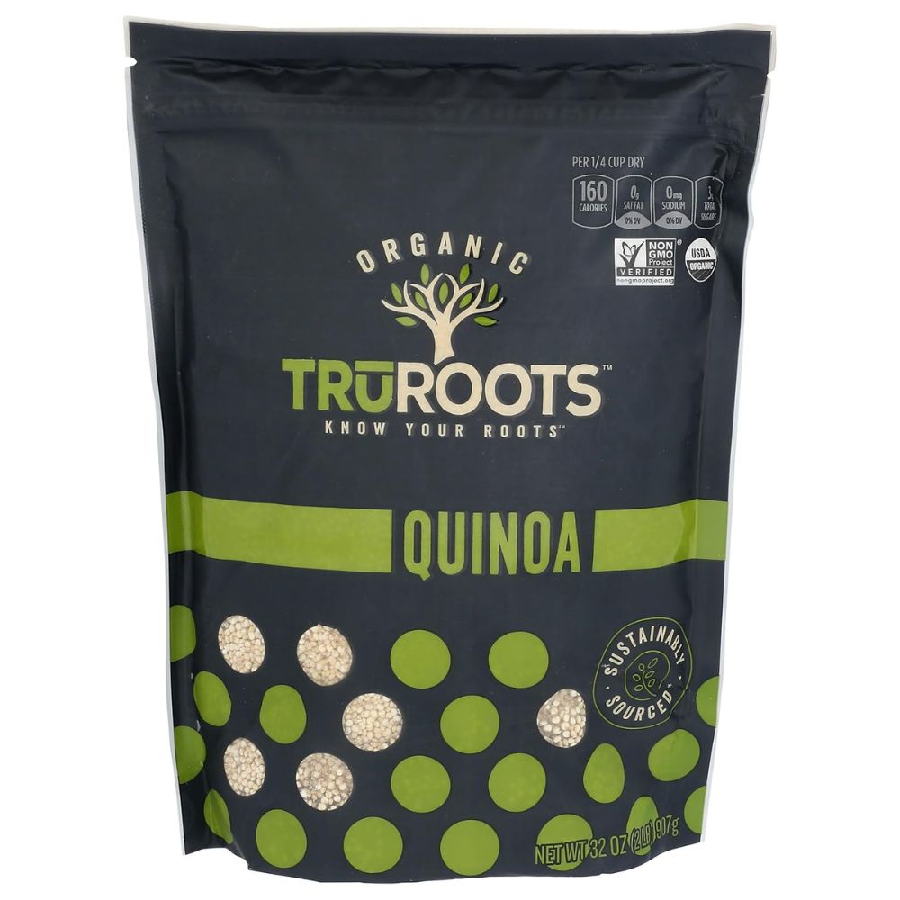 truroots organic quinoa, 32 ounces, certified usda organic, non gmo project verified truroots organic quinoa, 32 ounces, certified usda organic, non gmo project verified