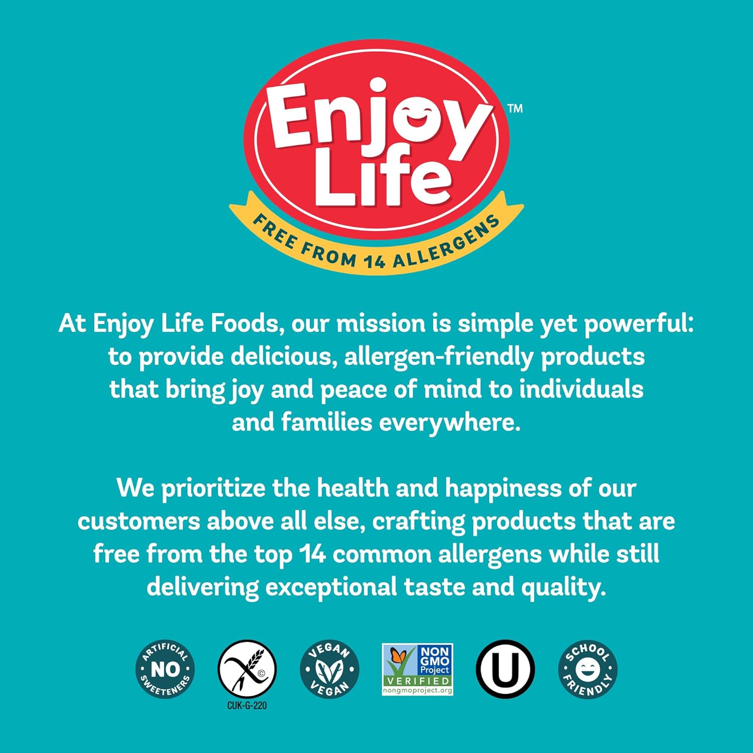 enjoy life ricemilk baking morsels, 9 oz bag enjoy life ricemilk baking morsels, 9 oz bag