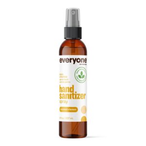 everyone coconut & lemon hand sanitizer spray, 8 fz