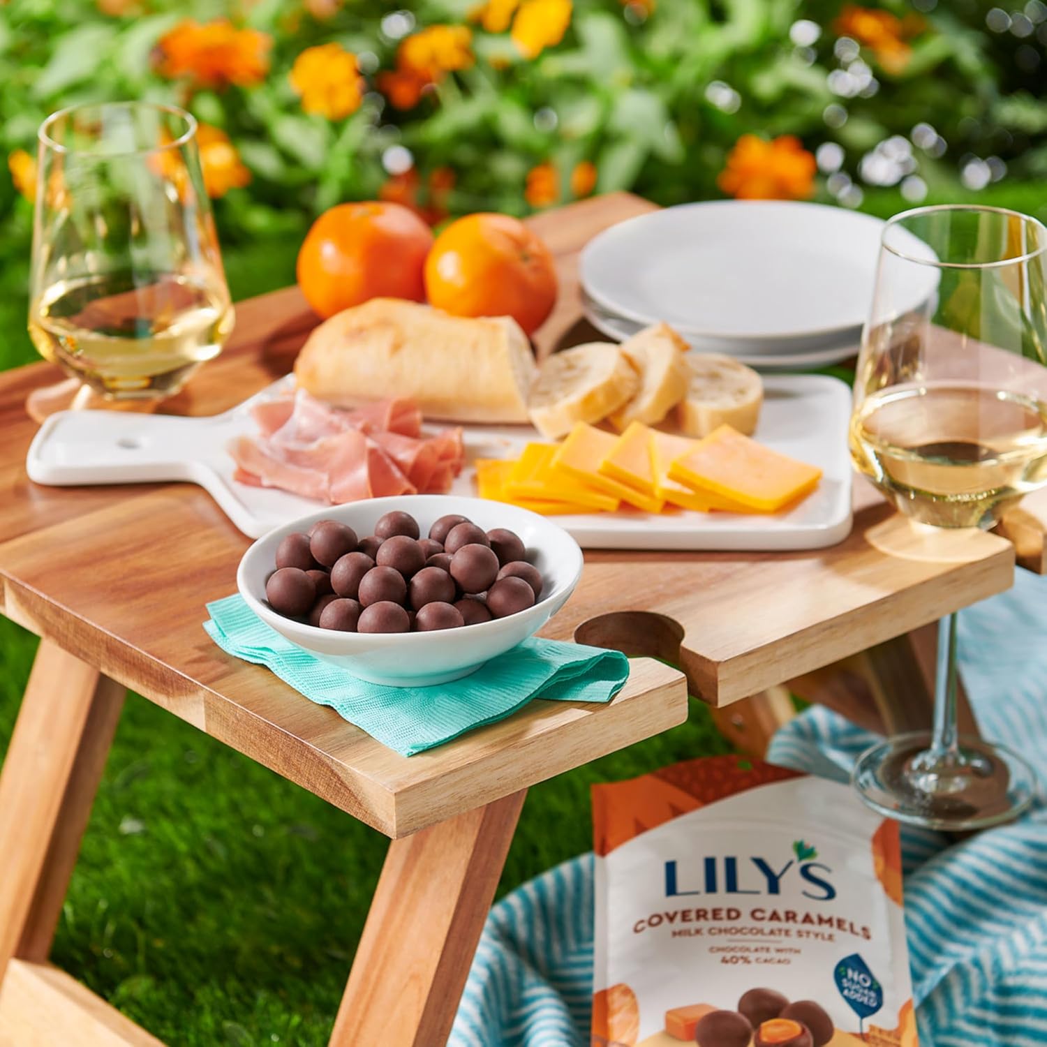 lily's milk chocolate style no sugar added, covered caramels bag, 3.5 oz lily's milk chocolate style no sugar added, covered caramels bag, 3.5 oz