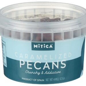 mitica caramelized pecans, 4.41 oz