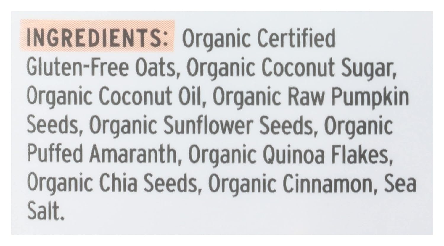 purely elizabeth ancient grain granola, made with organic oats, pumpkin cinnamon, vegan friendly, gluten free & non gmo, 12 ounce (pack of 6) purely elizabeth ancient grain granola, made with organic oats, pumpkin cinnamon, vegan friendly, gluten free & non gmo, 12 ounce (pack of 6)