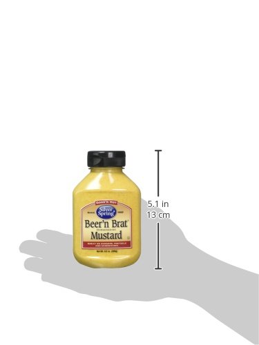 silver springs mustard beer & brat, 9.48 ounce (pack of 2) silver springs mustard beer & brat, 9.48 ounce (pack of 2)