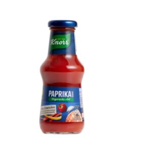 Knorr Paprika Sauce Hungarian Style glass bottle