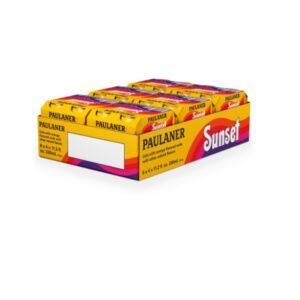 Paulaner Sunset cola and orange soda 24 cans